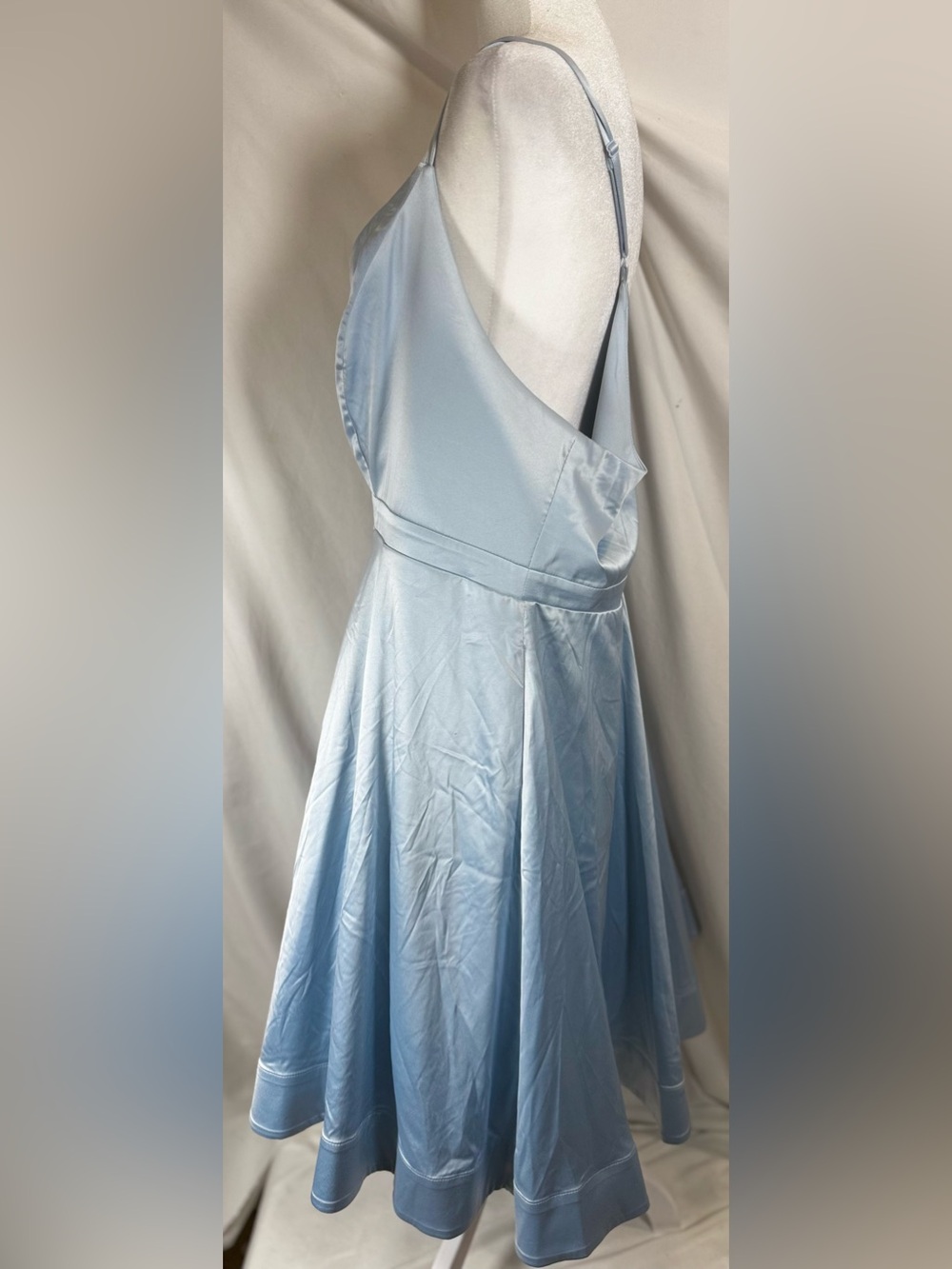 NWT Torrid satin mini fit flare skater dress size 28 - Picture 4 of 10